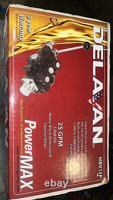 Delavan MBV1SP Power Max 25gpm 3000psi Monoblock Dir Hydraulic Control Valve New