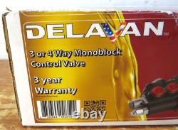 Delavan Monoblock Hydraulic Control Valve MBV1SP-CONV 21GPM 3500 PSI 3-4 way