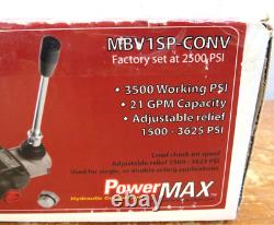 Delavan Monoblock Hydraulic Control Valve MBV1SP-CONV 21GPM 3500 PSI 3-4 way