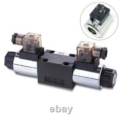 Directional Control Valve, 4W Replacement Hydraulic Solenoid Size 6, 24V DC, E