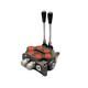Double Acting 25GPM Hydraulic Directional Control Monoblock Valve 2 Spool