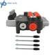 Double Acting Hydraulic Control Valve 4Spool 21GPM 3600PSI SAE withconversion plug