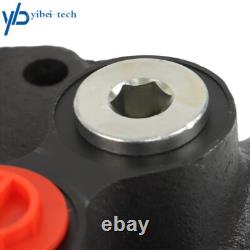 Double Acting Hydraulic Control Valve 4Spool 21GPM 3600PSI SAE withconversion plug
