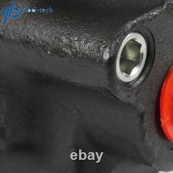 Double Acting Hydraulic Control Valve 4Spool 21GPM 3600PSI SAE withconversion plug
