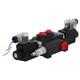 Double Acting Hydraulic Directional Control Valve 12V DC 13 GPM Solenoid