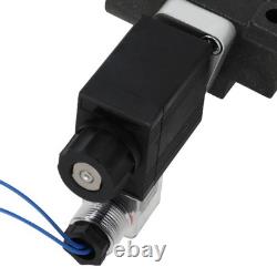 Double Acting Hydraulic Directional Control Valve 12V DC 13 GPM Solenoid