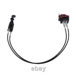 Double Spool Hydraulic Control Valve 21GPM Remote Cable Kit 3625PSI G1/2 Port