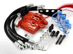 Dual Hydraulic Remote Control Valve Kit for Massey Ferguson 100-200-300 Series