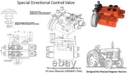 Dual Hydraulic Remote Control Valve Kit for Massey Ferguson 100-200-300 Series