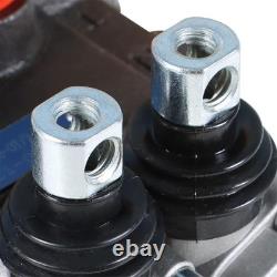 Durable 11 GPM Hydraulic Valve 2 Spool Double Acting for Loaders & Splitters