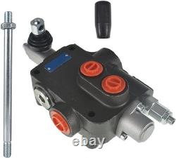 Durable Double Acting Hydraulic Valve, 21GPM & 3600PSI for Tractors & Splitters