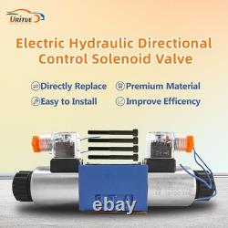 Electric Hydraulic Directional Control Solenoid Valve 12VDC D03 (NG6) 21 GPM