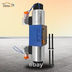 Electric Hydraulic Directional Control Solenoid Valve 12VDC D03 (NG6) 21 GPM