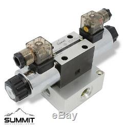 Electronic Hydraulic Double Acting Directional Control Valve, 1 Spool, 15 GPM