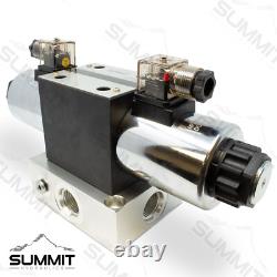 Electronic Hydraulic Double Acting Directional Control Valve, 1 Spool, 25 GPM