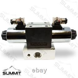 Electronic Hydraulic Double Acting Directional Control Valve, 1 Spool, 25 GPM