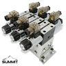 Electronic Hydraulic Double Acting Directional Control Valve, 3 Spool, 15 GPM