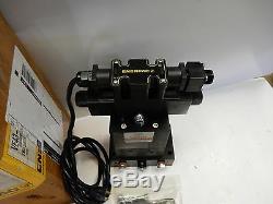 Enerpac Ve43-115 4-way Electric Hydraulic Valve With Pendant Directional Control