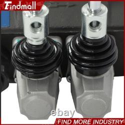 Findmall 2 Spool Hydraulic Control Valve 32GPM 3600 PSI Open Center