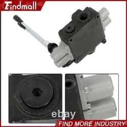 Findmall 2 Spool Hydraulic Control Valve 32GPM 3600 PSI Open Center
