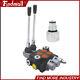 Findmall 2 Spool Hydraulic Control Valve Double Acting 13 GPM +Conversion Plug