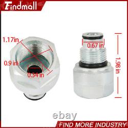 Findmall 2 Spool Hydraulic Control Valve Double Acting 13 GPM +Conversion Plug