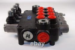 Findmall 4 Spool, 21 GPM, 3600 PSI Hydraulic Directional Control Valve, JYP80-4