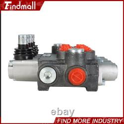 Findmall 4 Spool Hydraulic Directional Control Valve 11GPM +Conversion Plug BSPP