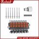 Findmall 7 Spool Hydraulic Acting Control Valve 11 GPM +Conversion Plug