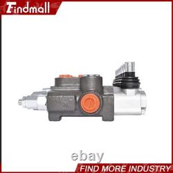 Findmall 7 Spool Hydraulic Acting Control Valve 11 GPM +Conversion Plug