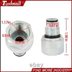 Findmall 7 Spool Hydraulic Acting Control Valve 11 GPM +Conversion Plug