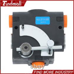 Findmall Hydraulic Adjustable Variable Flow Control Valve 0-16 GPM #8 SAE Ports
