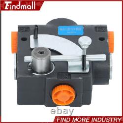 Findmall Hydraulic Adjustable Variable Flow Control Valve 0-16 GPM #8 SAE Ports