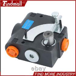 Findmall Hydraulic Adjustable Variable Flow Control Valve 0-16 GPM #8 SAE Ports