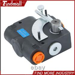 Findmall Hydraulic Adjustable Variable Flow Control Valve 0-16 GPM #8 SAE Ports