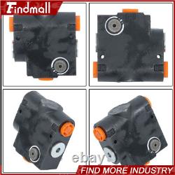 Findmall Hydraulic Adjustable Variable Flow Control Valve 0-16 GPM #8 SAE Ports