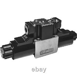 GRH Nickel-Plated Hydraulic Directional Control Valve 16.5 GPM 4560 PSI 2-Pos