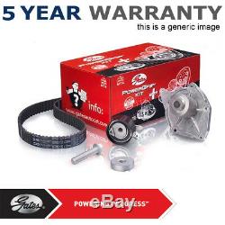 Gates Timing Cam Belt Water Pump Kit For Ford Fiesta Fusion KP25433XS2