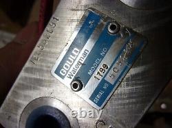 Gould Hydraulic Cylinder Control Valve 12 Volt DC Solenoid Spool 1799 15532C91