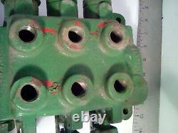 Gresen 3 Spool Hydraulic Control Valve, No 2703 Double Acting With Relief, Used
