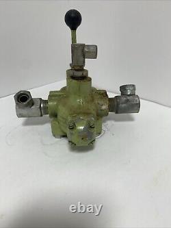 Gresen 575 Hydraulic Directional Control Valve Single 1 Spool Ball Detent Action