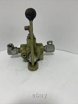 Gresen 575 Hydraulic Directional Control Valve Single 1 Spool Ball Detent Action