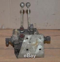 Gresen hydraulic control valve # 2702 two spool four way tractor part loader