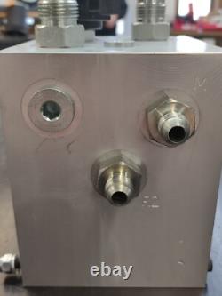 HF53934-09 Hydraulic Control Valve Manifold Block with 6351012 12VDC Coil