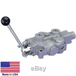 HYDRAULIC SPOOL CONTROL VALVE 4 Way 3000 PSI 30 GPM 3/4 Inlet/Outlet