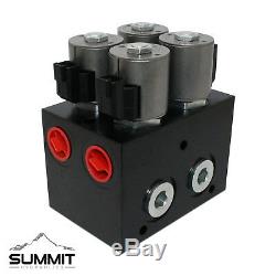High Flow Hydraulic Multiplier Diverter Selector Valve with Controller, 40 GPM