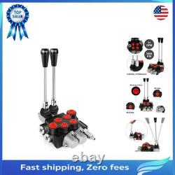 High-Performance 2 Spool Hydraulic Valve 11 GPM, Ideal for Loaders & Splitters