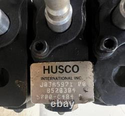 Husco 3-Spool Hydraulic Control Valve J03A5971 8520304 5000C404 Assembly