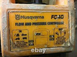 Husqvarna FC-40 Hydraulic Adjustable Flow Control Valve