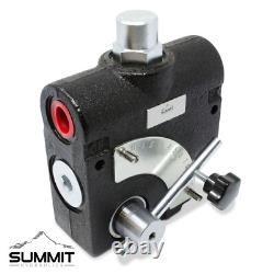 Hydraulic Adjustable Variable Flow Control Valve with Relief, 0-16 GPM, #8 SAE